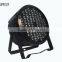 New LED Par64 cheap portable 54*1w rgbw dmx stage mini flat led par light
