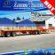 Hot sale 14meters 20ft dolly linked 40ft skeletal ship container loading 3 axles inter link semi trailer