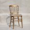 Wholesale wooden Napoleon wedding chair with cushion