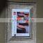 latest distressed wood color PS plastic photo picture frame for table and wall decor