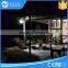 4W 8W 12W all in one solar moon light, integrated LED solar villa light, outdoor garden light, wall mounted