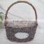 2016 New Gifts Arts handmade custom Storage Baskets Wicker basket old Vintage craft