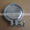 SS304 SS316L sanitary blind cap/blank+ferrule+gasket whole clamp set