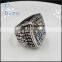 Factory Cheap Custom Own Logo Hip Hop Champion Ring