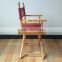 Factory custom wooden director chair, canvas director chair, folding director chair                        
                                                Quality Choice