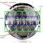 Super Bright 7 inch Motorcycle LED Projector Headlight DRL led headlamp for jee-p wrangler Harley
