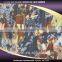 fashion design digital printing organza fabric