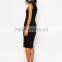 OEM Manufacture Summer Dersses For Women Elegant Pencil Dress With Collar