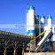 HZS90 stationery concrete mixing/batching plant equipment machine
