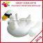Promotional Folding U Shape Inflatable Travel Neck Pillow with Earplug and Eye mask Travel Kit Set for Airplane, Train and Car