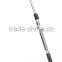 rotatable plastic snow shovel with brush and adjustable handle