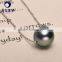 wholesale jewelry 10--11mm black tahitian pearl jewelry set pendant