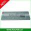 Industrial medical flat keyboard with sealed touchpad, easy clean keyboard