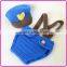 Costume crocheted baby hats and diapers cover set newborn photography props