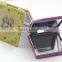 2014 wholesale  cheap make up mirror with four leaf grass accessories,MB237C