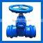 DI resilient seated socket gate valve dn80