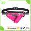 Simple Design Triangular Multicolour Sports Waist Bag with Water Bottle Pocket