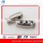 CD1526 Fashion Silver Shiny Metal Spring Stopper