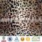 100%polyester Tiger Skin Print Short Pile Plush Fabric