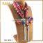 Wholesale women scarf fashion jewelry scarf with pendant