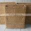 water hyacinth hamper basket with fabric 2016
