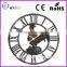 Plastic 15 inch 38 cm garden decorative skeleton rooster clock