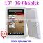 3G Phone Call 10 inch Dual sim phablet Android 5.1Tablet PC Phablet mtk6582 cpu with Android 5.1 lollipop WIFI Bluetooth FM GPS