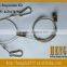 Flexible steel wire rope adjustable by various kinds of tension pulley