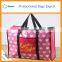 Travel Cartoon pictures printing PP non Woven shopping tote Bag for travel With Zipper