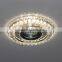 crystal glued spotlight downlight ceiling lamp MR16 GU5.3 house decoration lamp for home hotel holiday led