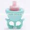 Wholesale Fashion Shape customized logo silicone Nail Polish Bottle Finger Holder