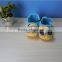 factory OEM order Hand crochet minions kids shoes indoor wool material