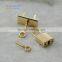 OEm zinc alloy bag parts high quanlity metel lock for purse wholesale
