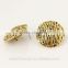 Fancy beautiful latest designs fake gold earrings for women dress
