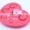 factory price Ring shape silicone chocolate mold 3d