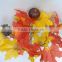 Fall Harvest Decoration Fake Pinecone Fake Pumpkin Artificial Fall Maple leaves