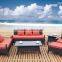 Modern Patio wicker outdoor furniture design - Patio garden sofa- Outdoor garden sofa- PE Rattan Sofa Set