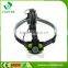 3*AAA battery 3 modes 1W LED 100 luemsn light ABS material high power led headlamp with european quality