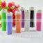 2016 fashionable new hotsell power bank,lipstick 2600 mah powerbank