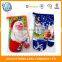 Kitchen Oven Gloves and Potholders Christmas print souvenir heated gloves