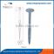 76mm*3mm*1200mm ground screw pole anchor screw for fence