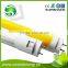 2015 aluminum SMD2835 high lumen UV-Proof yellow color 24w t8 led tube light
