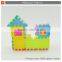 22pcs enlighten plastic building block brick toy house