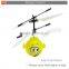 Mini induction remote control dragonfly rc flying ball helicopter for kids