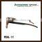 Layered wood optical glasses fantasy frame and polarized lenses wood glasses