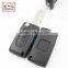 High Quatity Peugeot 3 button flip romote key shell for 307 blank no battery place Car Key Peugeot 0523 romote key shell