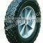 solid rubber wheel 8"x1.75"