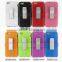 PC+Silicon Smartphone Support clip Anti-throw hybrid cell phone combo case 8 colors for iphone 6 / 5 / 4