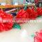 New Design Red Inflatable Flower /Long Wedding Inflatable Flower