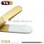 5 pcs golden color wooden spoon and spatula set